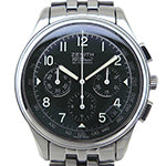 中古ゼニス【ZENITH】 02.0500.400 クラス エルプリメロ ブラック