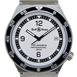 中古ベル＆ロス【Bell＆Ross】 タイプデミナー ホワイト QZ – PLUS ONE