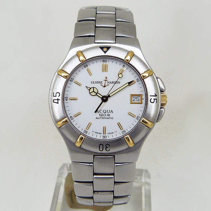 中古ユリスナルダン【ULYSSE NARDIN】 134-26 アクア 120