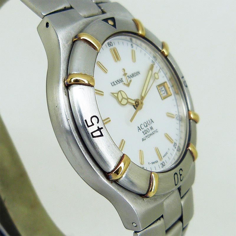 中古ユリスナルダン【ULYSSE NARDIN】 134-26 アクア 120 ...