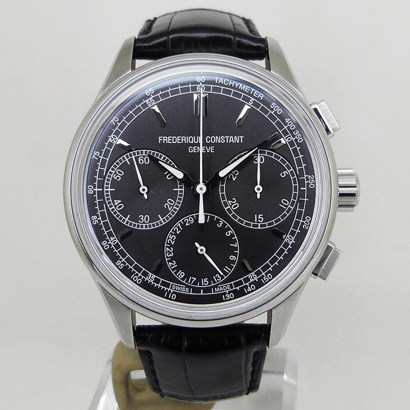 中古フレデリック・コンスタント【FREDERIQUE CONSTANT】 FC-760X4H4/6 フライバック クロノグラフ マニファクチュール  グレー OH済