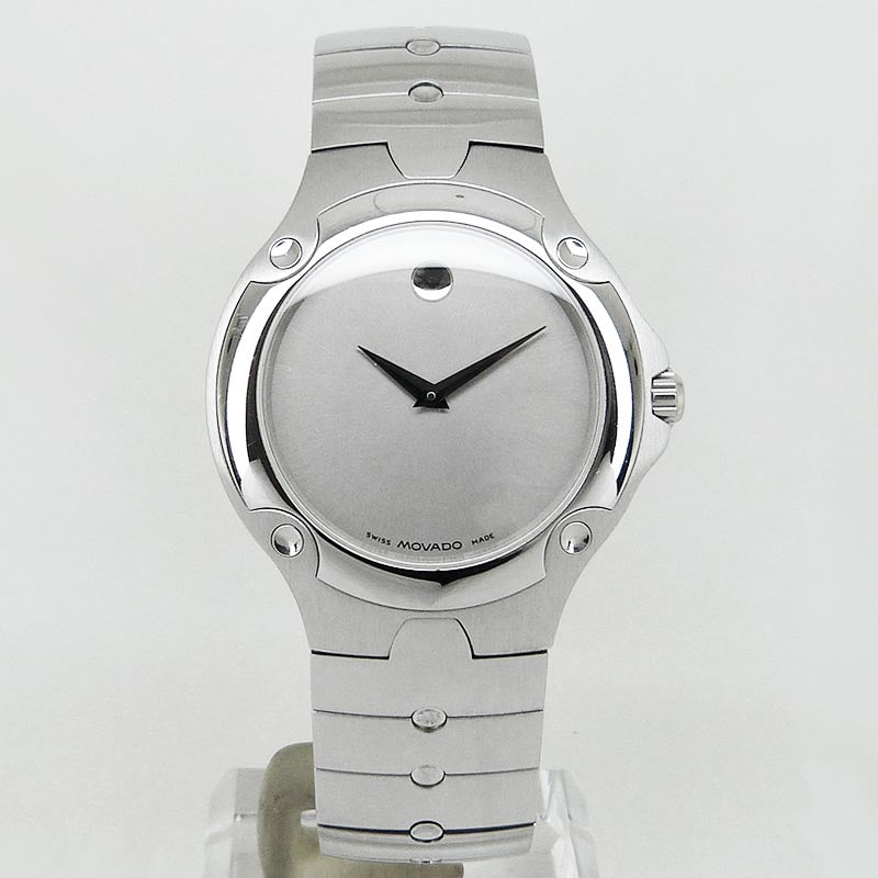 中古美品モバード【MOVADO】 84 G1 1892 ミュージアム SE スポーツエディション QZ