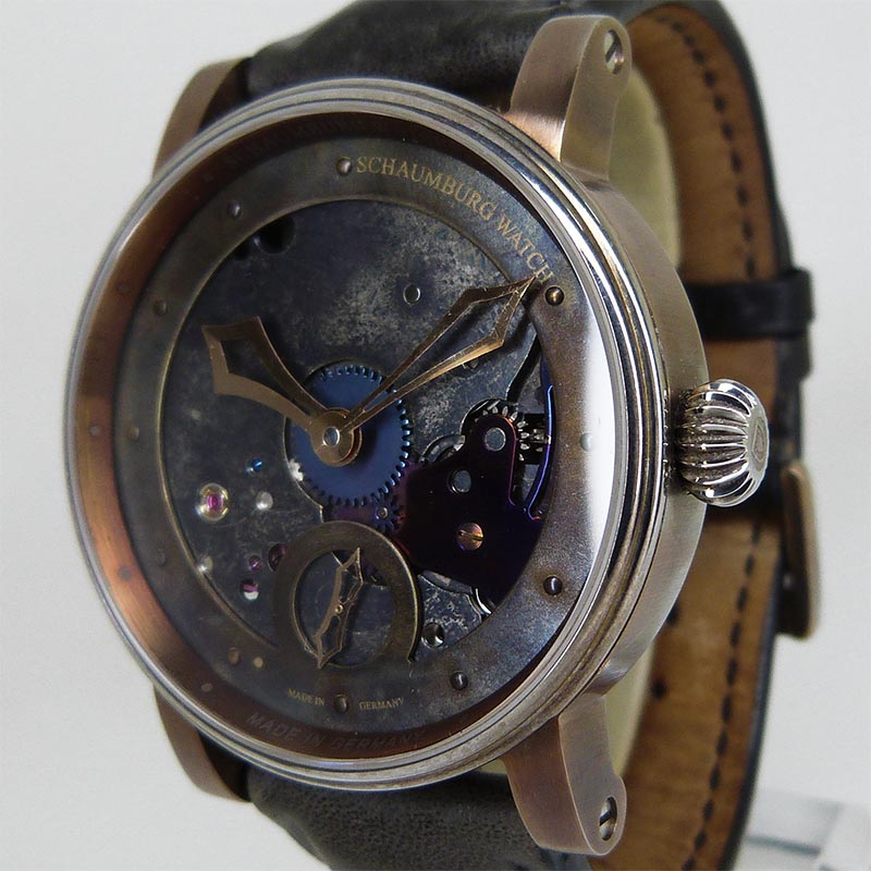 中古シャウボーグ【SCHAUMBURG WATCH】 UNIKATORIUM STEAMPUNK ウニカトリウム スチームパンク 手巻