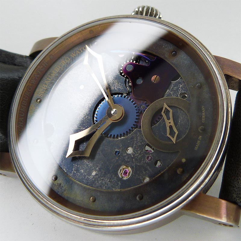 中古シャウボーグ【SCHAUMBURG WATCH】 UNIKATORIUM STEAMPUNK ウニカトリウム スチームパンク 手巻