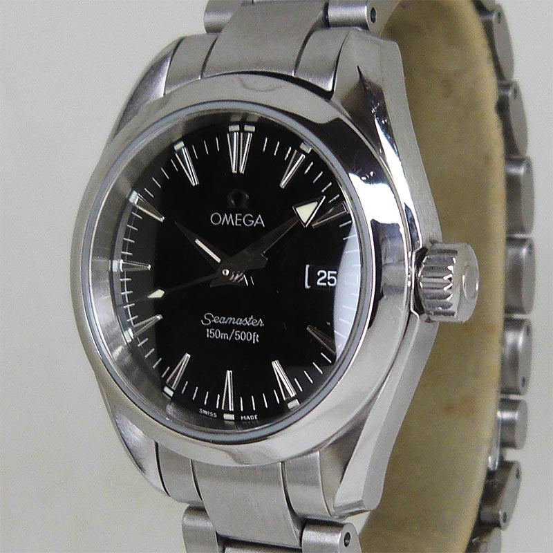 中古オメガ【OMEGA】 2577.50 シーマスター アクアテラ ブラック