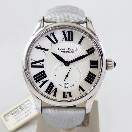 未使用品ルイエラール【Louis Erard】 92310AA01 アシンメトリーデイト マザーオブパール