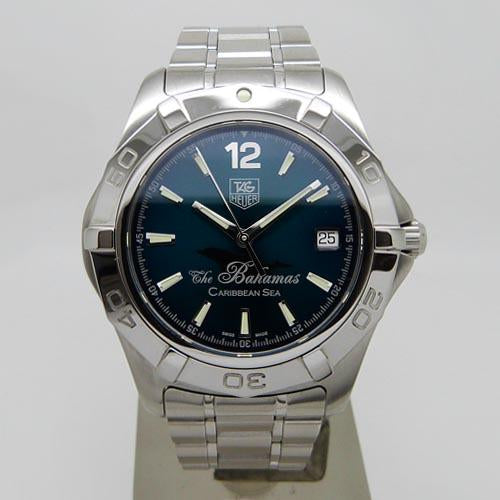 中古美品タグホイヤー【TAG HEUER】 WAF211R アクアレーサー バハマカリビアン 限定1000本