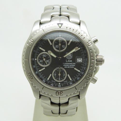 中古美品タグホイヤー【TAG HEUER】 CT5111.BA0550 リンククロノ クロノメーター – PLUS ONE