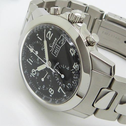 中古美品ジン【Sinn】 103.B.AUTO.POL.TY クロノグラフ デイデイト – PLUS ONE