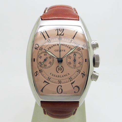 中古美品フランクミュラー【FRANCK MULLER】 8880C CC カサブランカ クロノグラフ 10thアニバーサリー