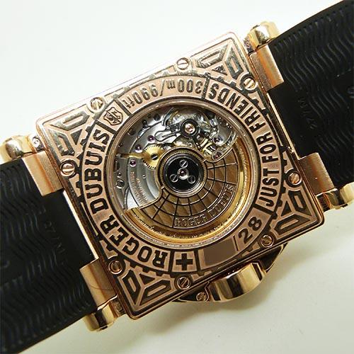 中古美品ロジェデュブイ【ROGER DUBUIS】 GA38 14 5 9.53C アクアマーレ RG 世界限定28本