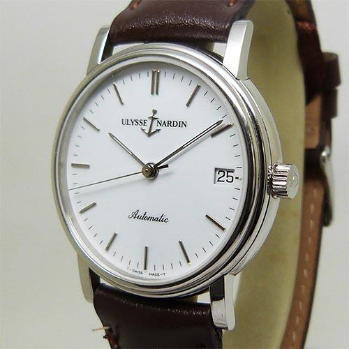 中古美品ユリスナルダン【ULYSSE NARDIN】 135-22 サンシアー オートマティック