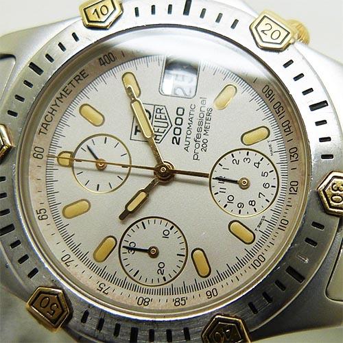 中古タグホイヤー【TAG HEUER】 165.806 2000シリーズ プロフェッショナル クロノグラフ OH済