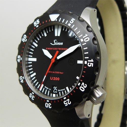 中古美品ジン【Sinn】 U200.SDR EZM8 Uボート・スチール 2000M – PLUS ONE