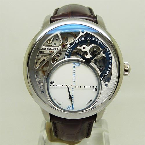 中古美品モーリスラクロア【Maurice Lacroix】 MP6558-SS001-094 マスターピース ミステリアス セコンド 世界限定250本