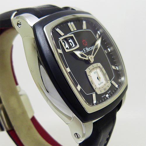 中古カール F. ブヘラ【CARL F. BUCHERER】 00.10628.13.33.01 パトラビ エボテック ビッグデイト OH済 –  PLUS ONE