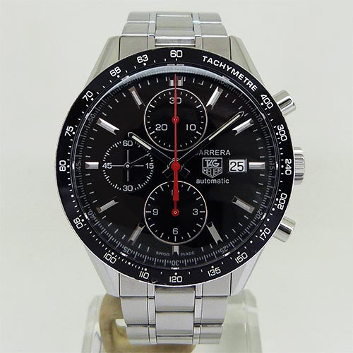 中古タグホイヤー【TAG HEUER】 CV2014.BA0794 カレラ タキメータークロノグラフ レーシング