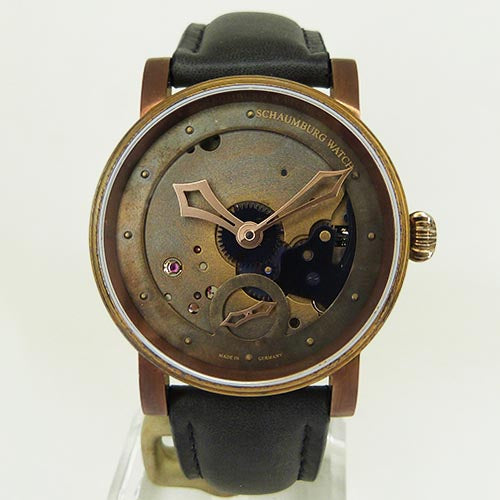 中古美品シャウボーグ【SCHAUMBURG WATCH】 UNIKATORIUM STEAMPUNK ウニカトリウム スチームパンク 手巻