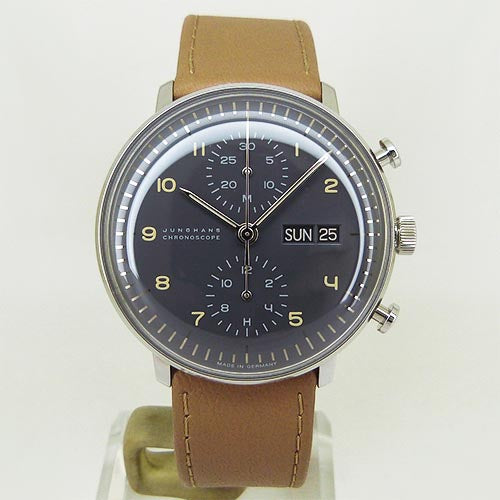 中古ユンハンス【JUNGHANS】 027 4501 01 マックスビル クロノ