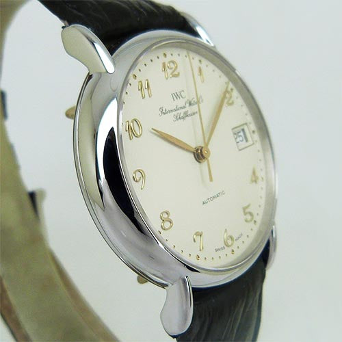 中古IWC 3513-019 ポートフィノ オートマティック アイボリーアラビア OH済