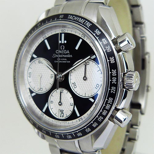 中古美品オメガ【OMEGA】 326.30.40.50.01.002 スピードマスター レーシング ブラック×シルバー