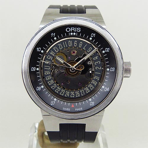 中古オリス【ORIS】 733 7560 4114 ウィリアムズF1 スケルトンエンジン