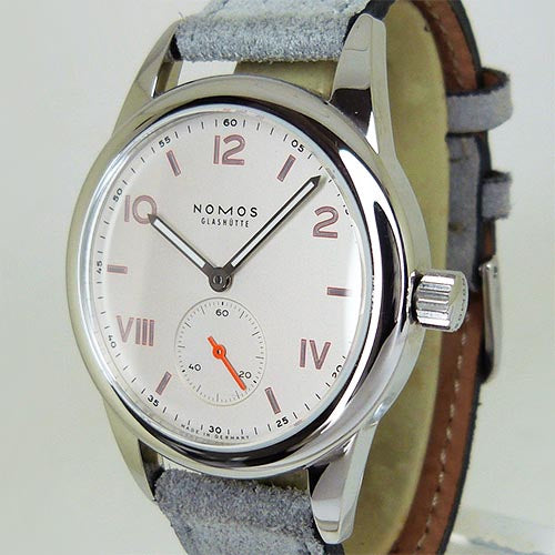 中古美品ノモス【NOMOS】 CL1A1W2CP クラブ キャンパス 手巻