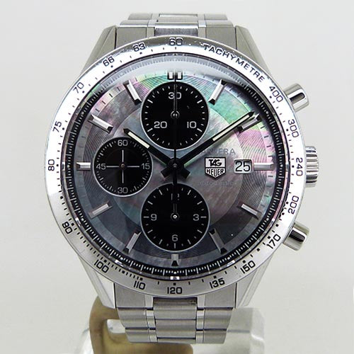 中古タグホイヤー【TAG HEUER】 CV201P.BA0794 カレラ タキメーター ...