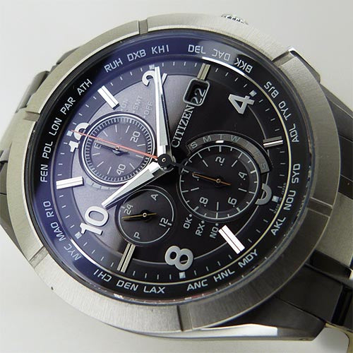 中古シチズン【CITIZEN】 AT8165-51E アテッサ エコドライブ ソーラー 誕生30周年記念 限定1700本